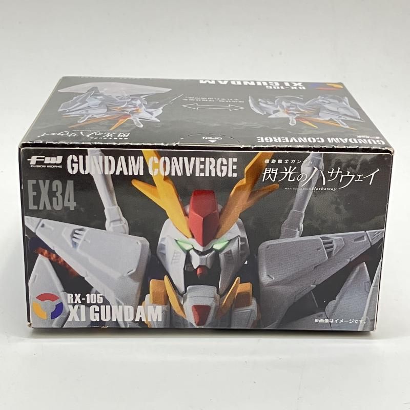 新品未開封 外箱難 Ξガンダム FW GUNDAM CONVERGE EX34 XI 閃光の