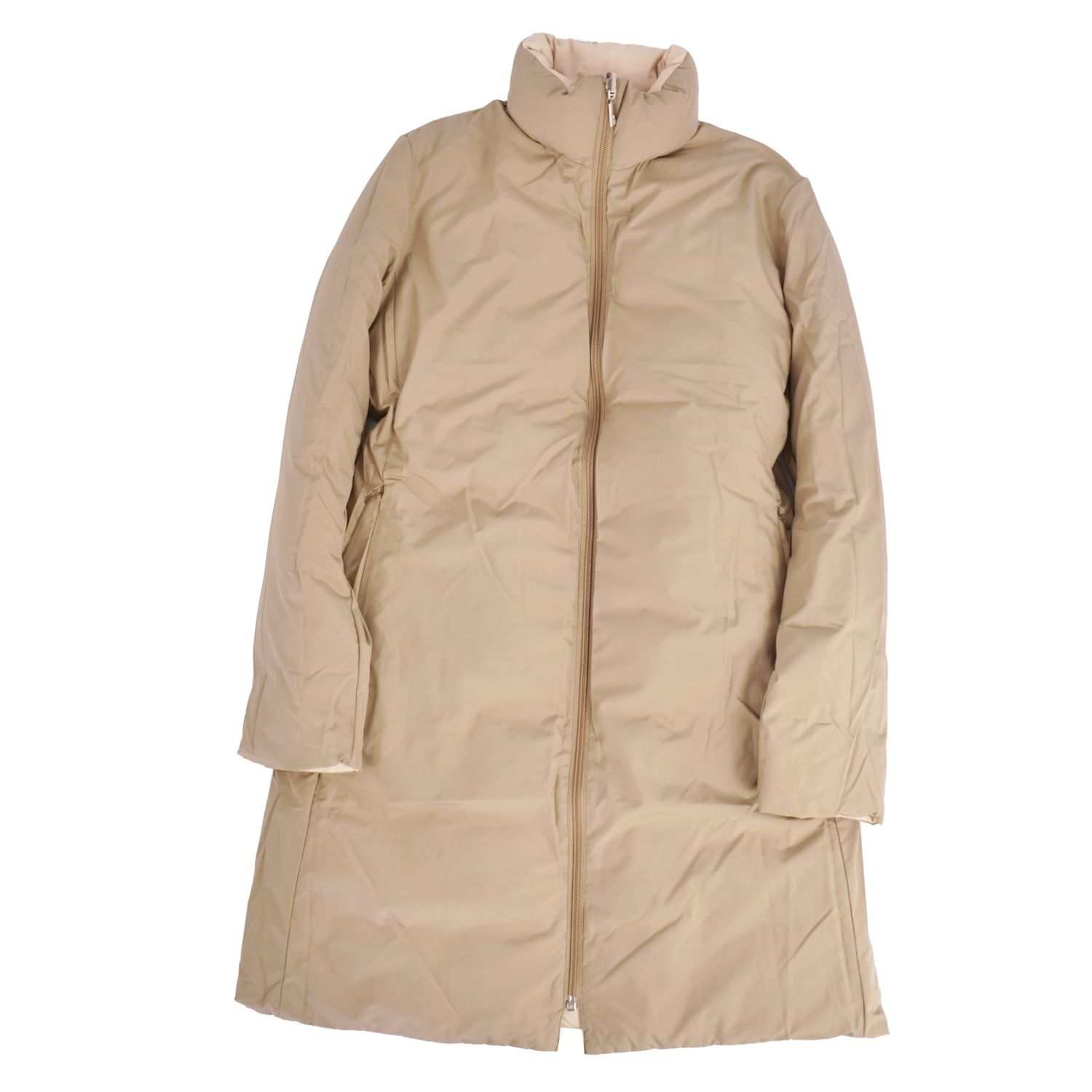 美品 モンクレール MONCLER コート 茶タグ リバーシブル ダウンコート