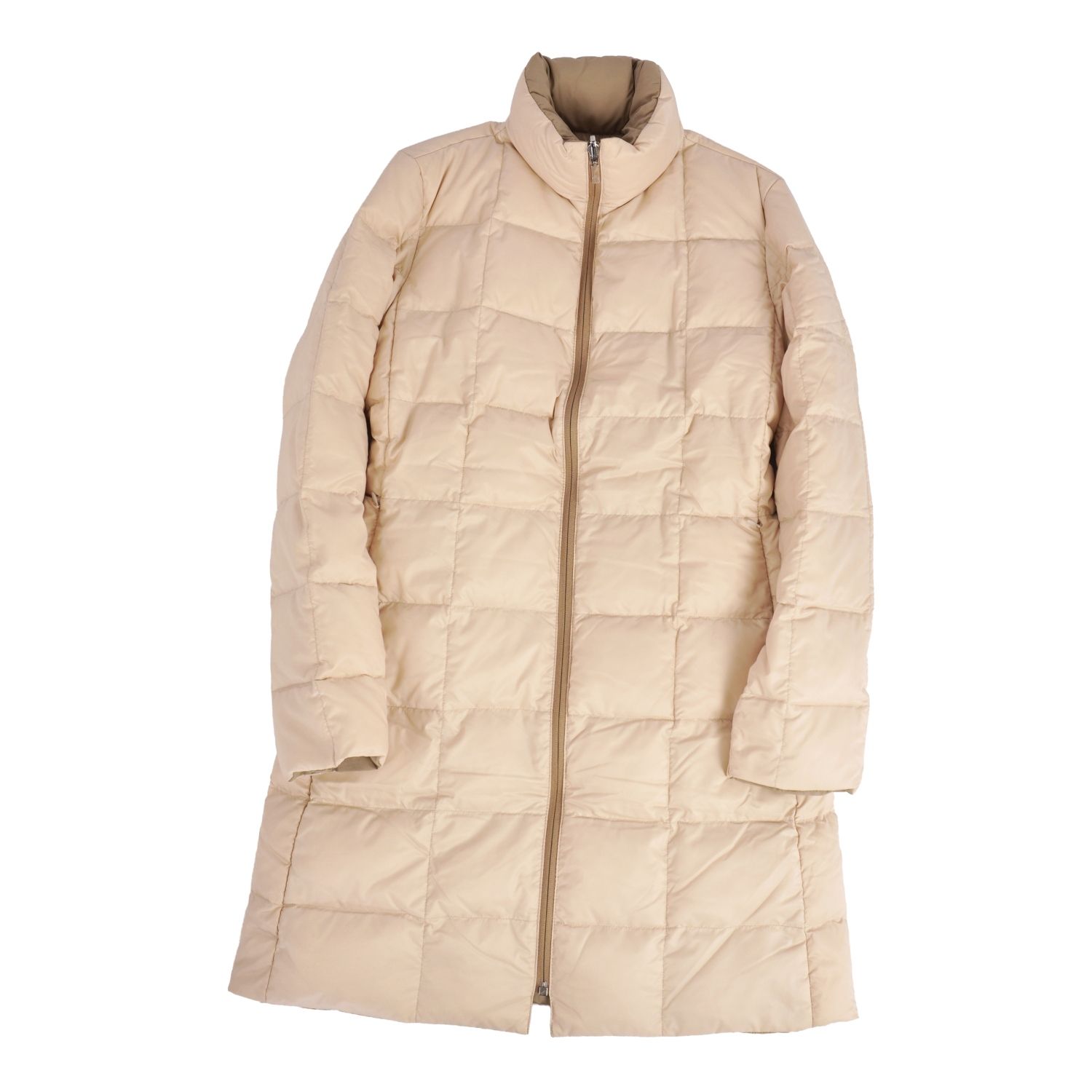 美品 モンクレール MONCLER コート 茶タグ リバーシブル ダウンコート