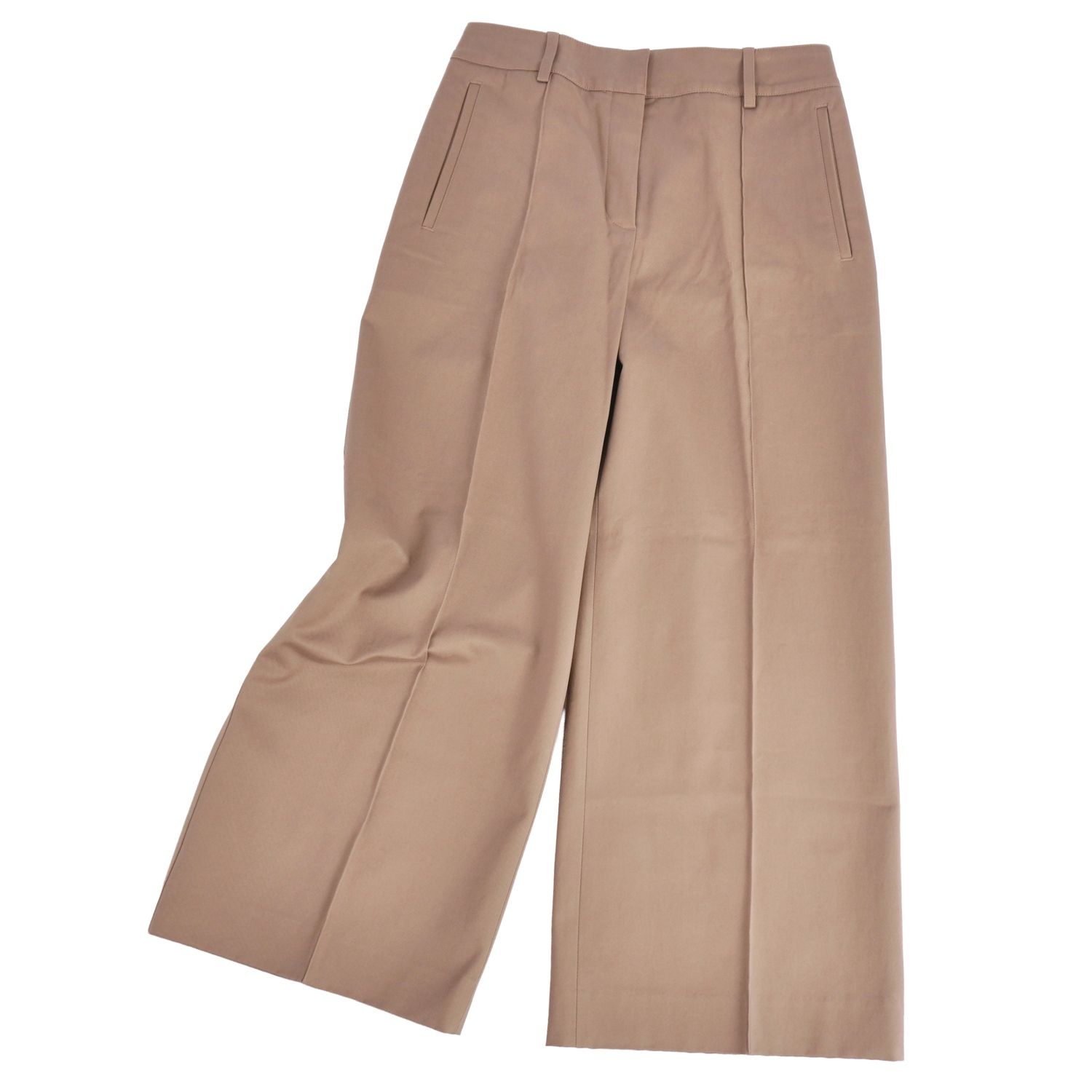 極美品 エルメス HERMES パンツ 23AW ロングパンツ ワイドパンツ コ 38,987円