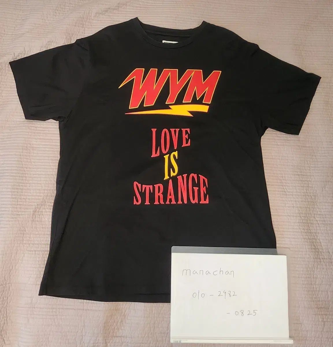 ウーヨンミWOOYOUNGMI/LOVE IS STRANGE プリンティング Tシャツ/50 11,623円