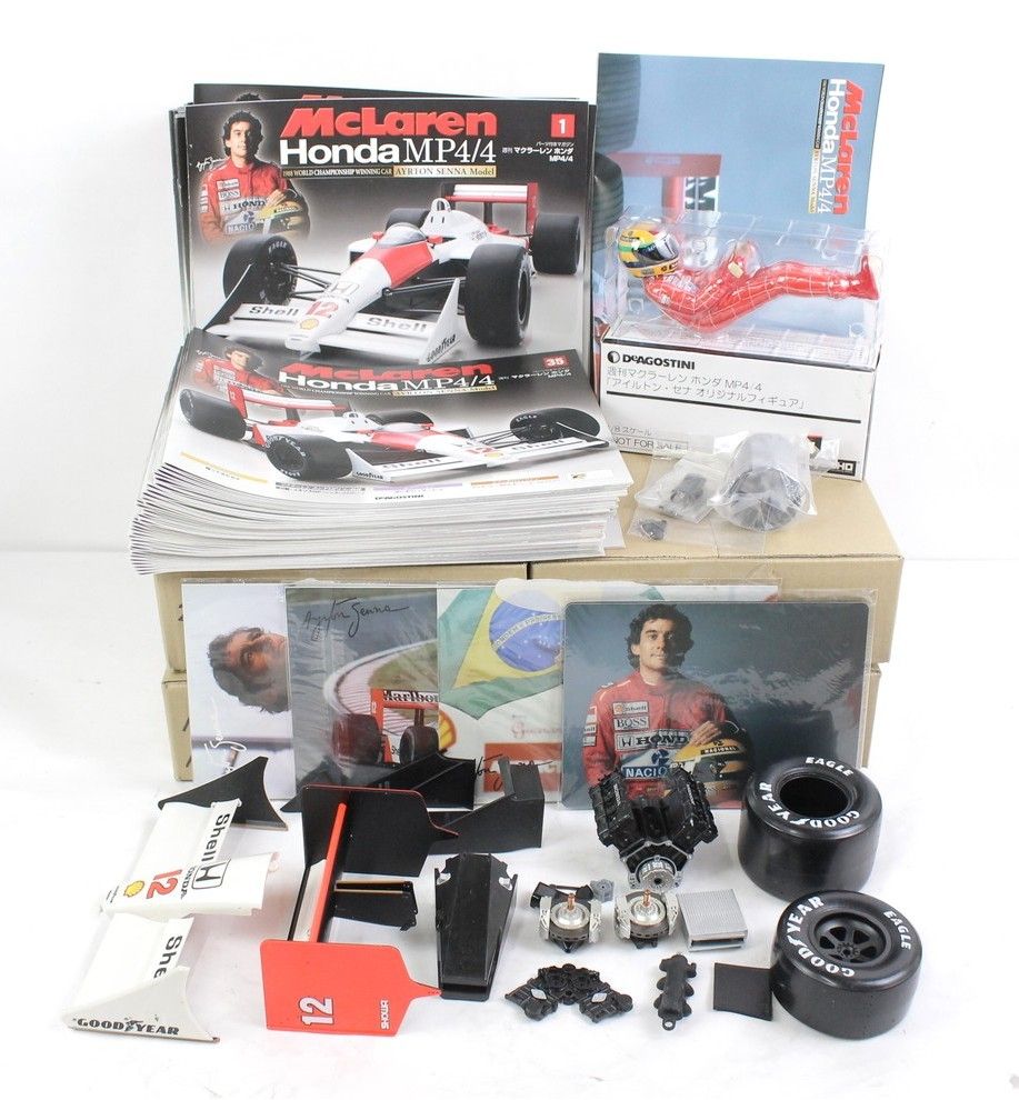 De Agostini McLaren Honda MP4/4 1-70 Scroll Model Figure Hobby Partially Assembled ITPLVC16uujo-D-G62-Byebye