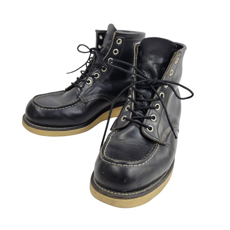 【中古品】 RED WING レッドウィング IRISH SETTER 6-INCH MOC-TOE 8179 刺繍羽タグ アイリッシュセッター 6インチ モック トゥ ブーツ 靴 USA製 【164-260729-as-16-izu】