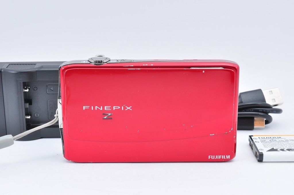 [2 Month Warranty Included] FUJIFILM FinePix Z900EXR Red Digital Camera Controller Digital Operation Item #1800