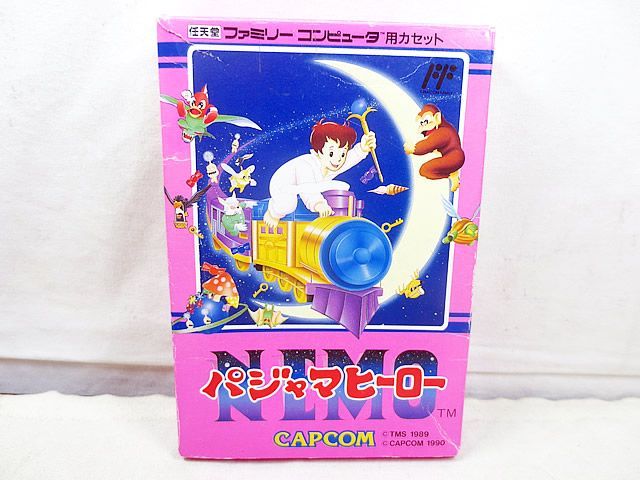 美品　カプコン　ファミコン　FC　パジャマヒーロー