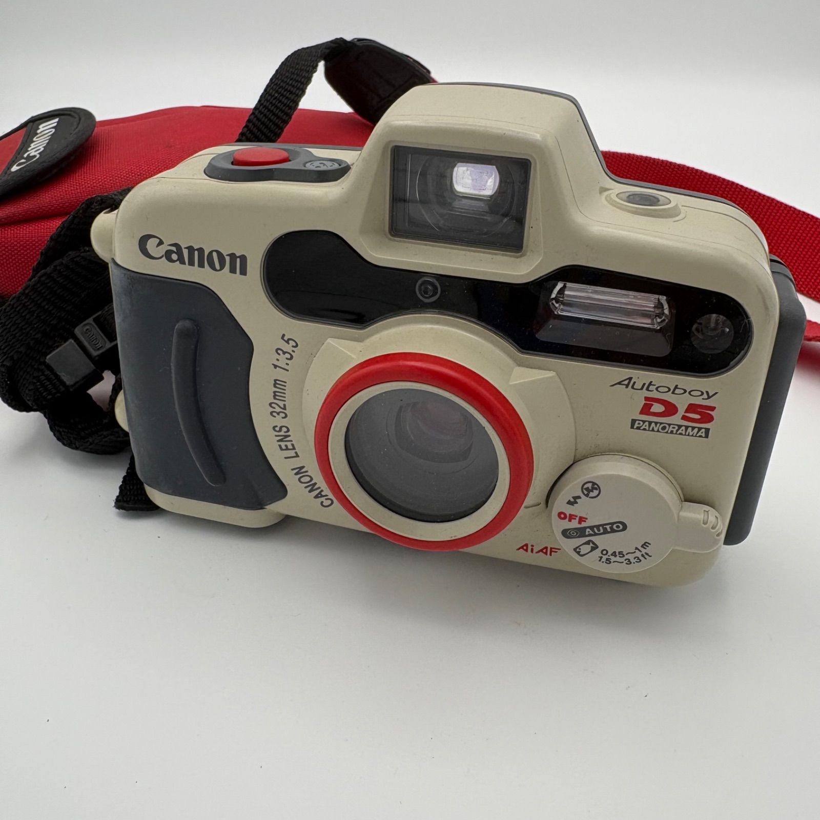 キャノン Canon Autoboy D5 パノラマ 防水フィルムカメラ 32mm F3.5 オートボーイ コンパクトカメラ Panorama Camera