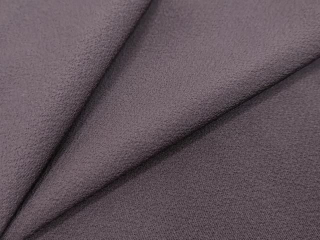 平和屋着物●上質な色無地　滅紫色　正絹　逸品　未使用　DABI2832ud
