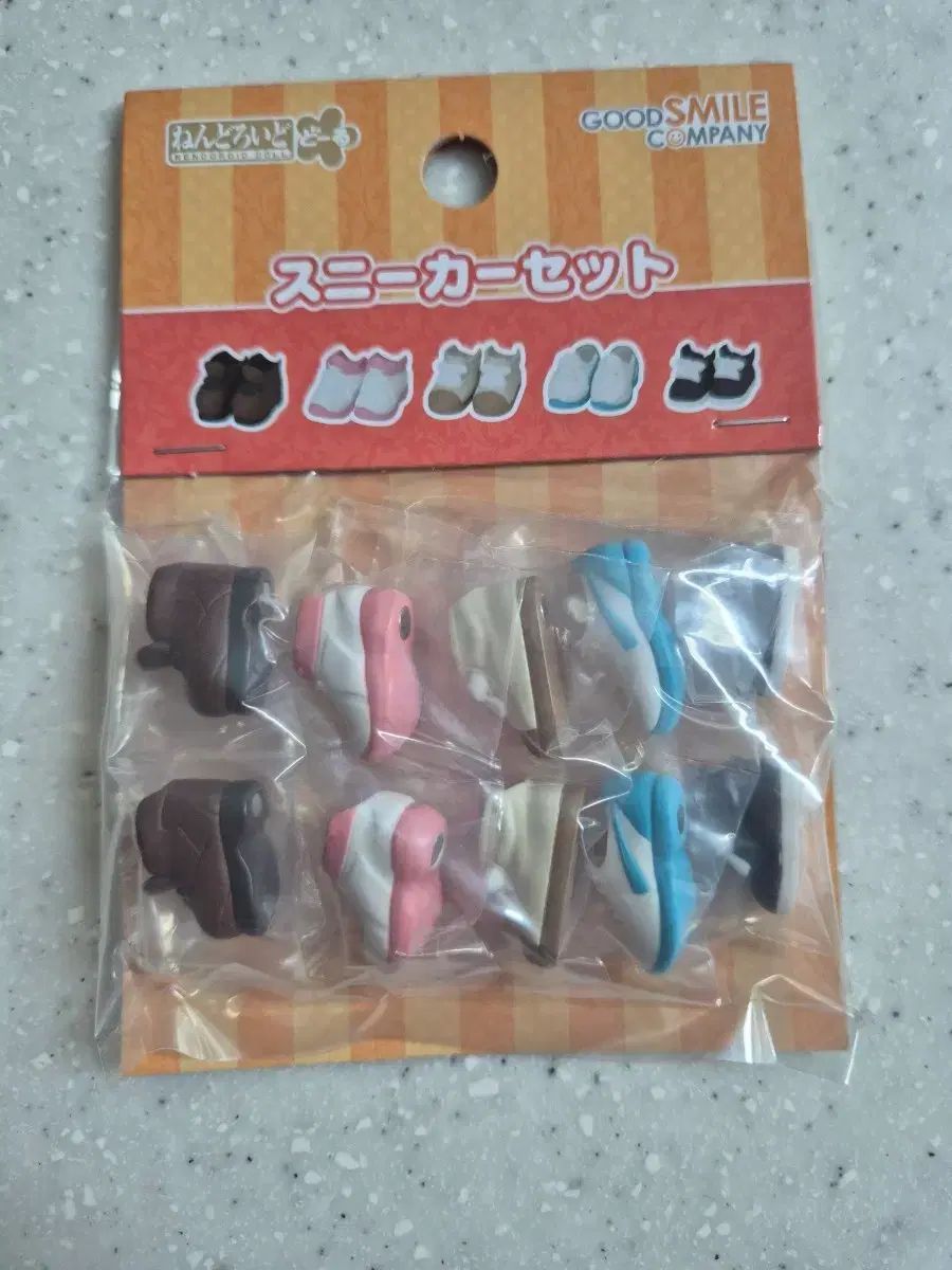 Conjunto de zapatillas de muñeca Nendoroid
