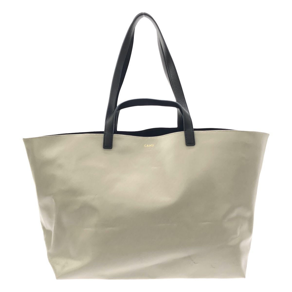 CAHU カウ 2WAYトートバッグ グレー