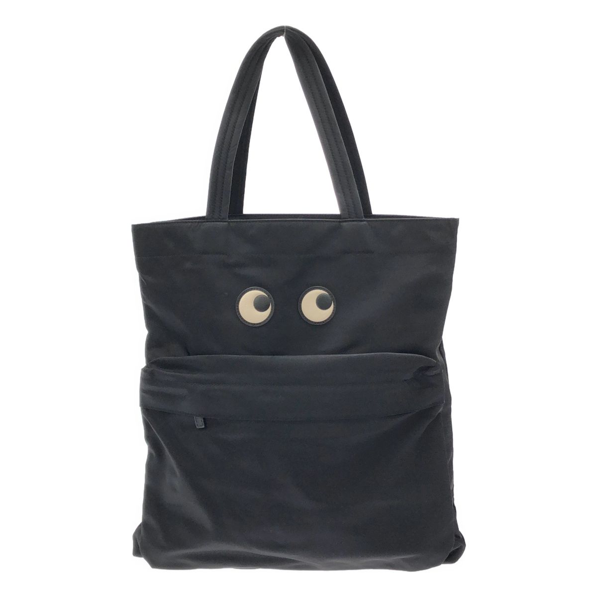 ANYA HINDMARCH アニヤ ハインドマーチ EYES TOTE アイズナイロントートバッグ ブラック 15,798円