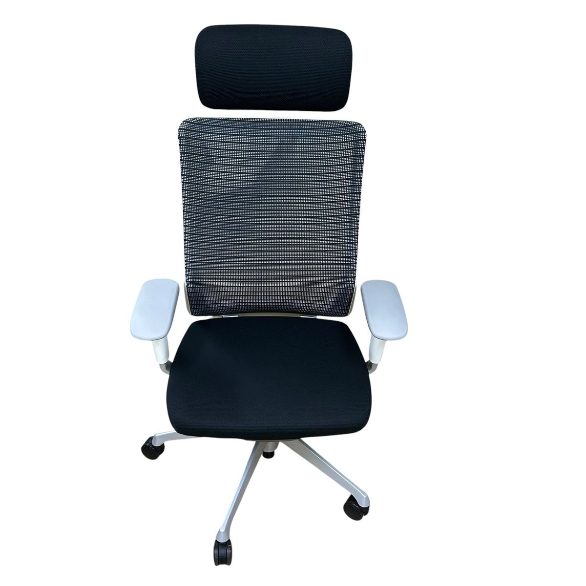 ■▲ 極美品 オカムラ オフィスチェア ワークチェア メッシュ ヘッドレスト デスクチェア 事務椅子 在宅勤務 2721972,2721972