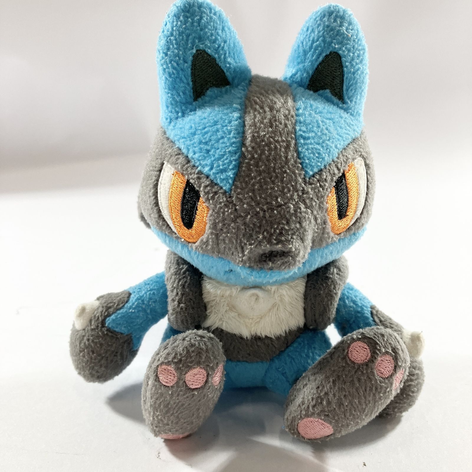 ★ 希少 ポケモンセンター ルカリオドール ぬいぐるみ ポケドール ポケセン 限定 ルカリオ 当時物 レア フィギュア 人形 現状品