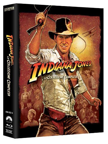 Indiana Jones Quadrilogia (5 Blu-Ray) [Italian Edition]／Stev 35,750円