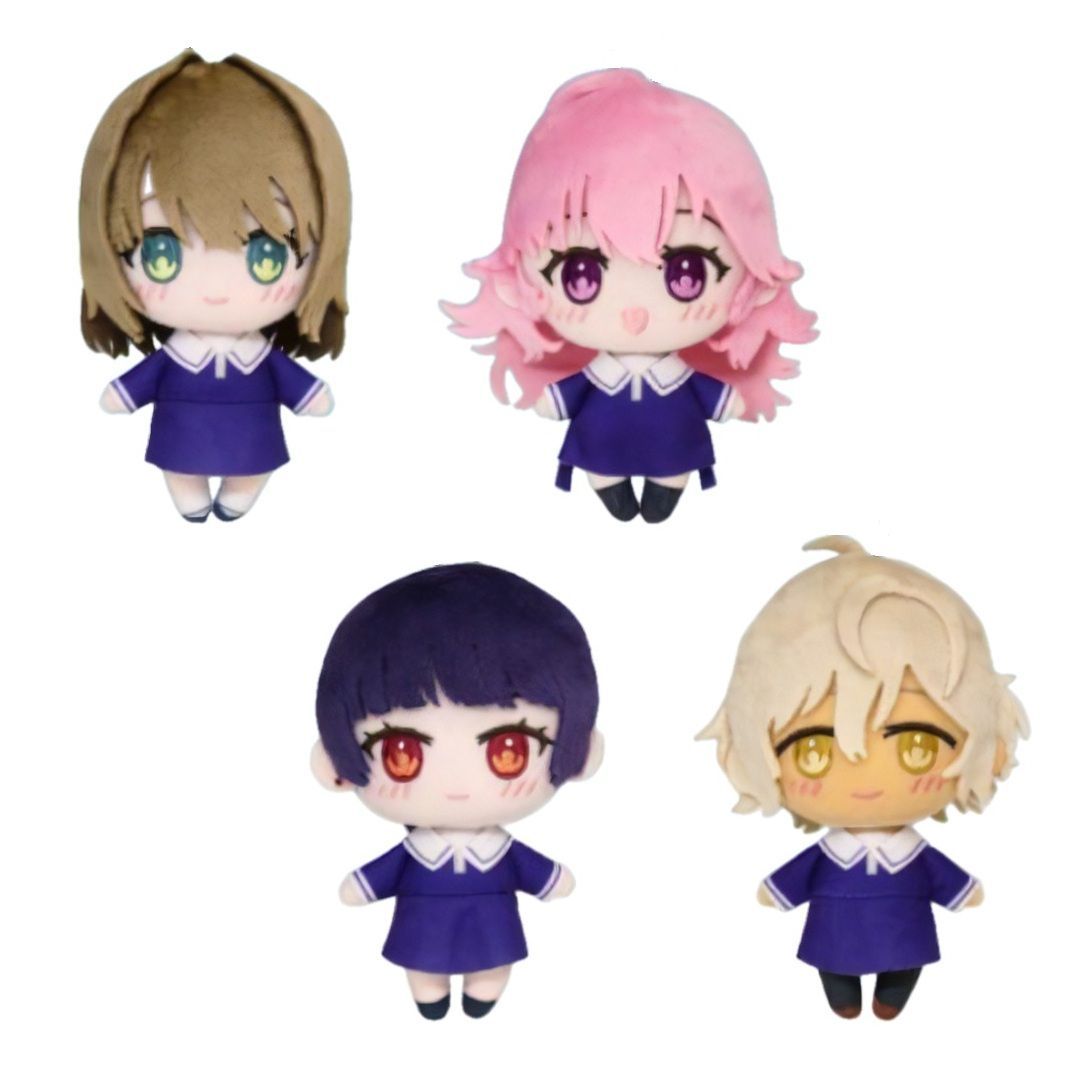 きみ死ぬ きみが死ぬまで恋をしたい ふぁぶぬい 全4種セット シーナ ミミ セイラン アリ