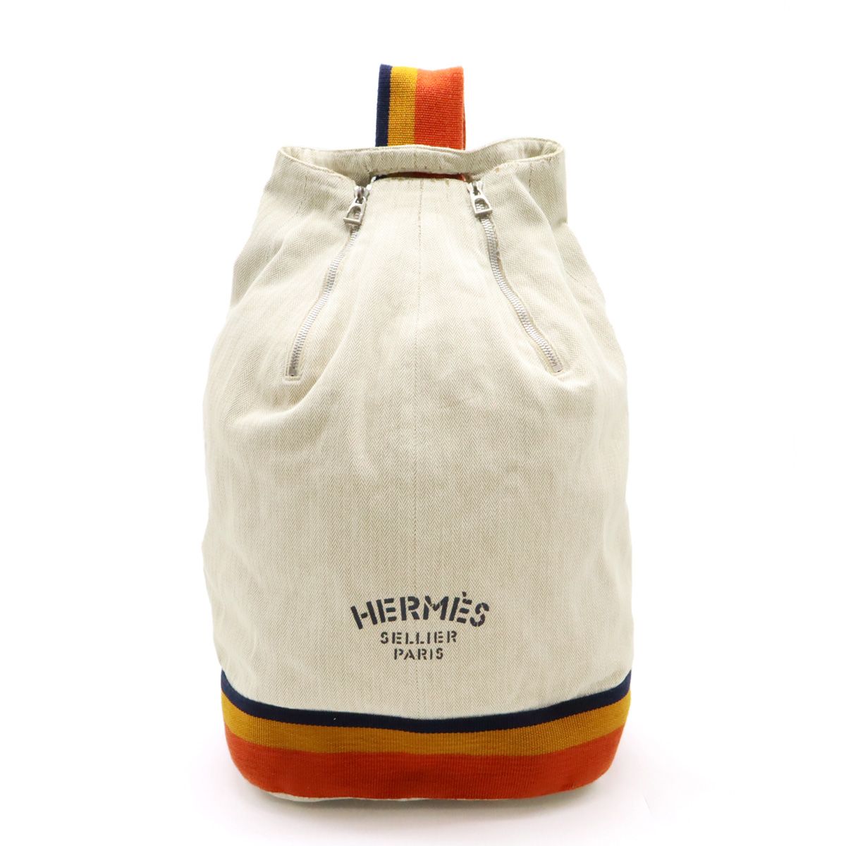 【美品級】HERMES（エルメス）キャバリエ　ボディバッグ　ハンド　キャンバス HERMES エルメス キャバリエ ショルダーバッグ ワンショルダー ボディ