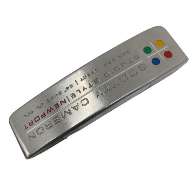 【中古】 タイトリスト SCOTTY CAMERON STUDIO STYLE NEWPORT 340G 34インチ パター PT スチール (フレックスその他) メンズ 男性用 右利き 右用 Cランク ゴルフクラブ