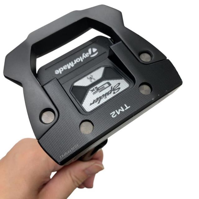 【中古】 テーラーメイド Spider GTx TRUSS BLACK TM2 33インチ パター PT スチール (フレックスその他) メンズ 男性用 右利き 右用 Cランク ゴルフクラブ