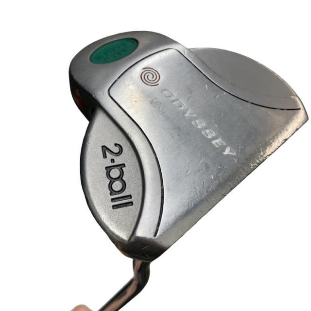 【中古】 オデッセイ WHITE STEEL 2・ball 34インチ パター PT スチール (フレックスその他) メンズ 男性用 右利き 右用 Dランク ゴルフクラブ