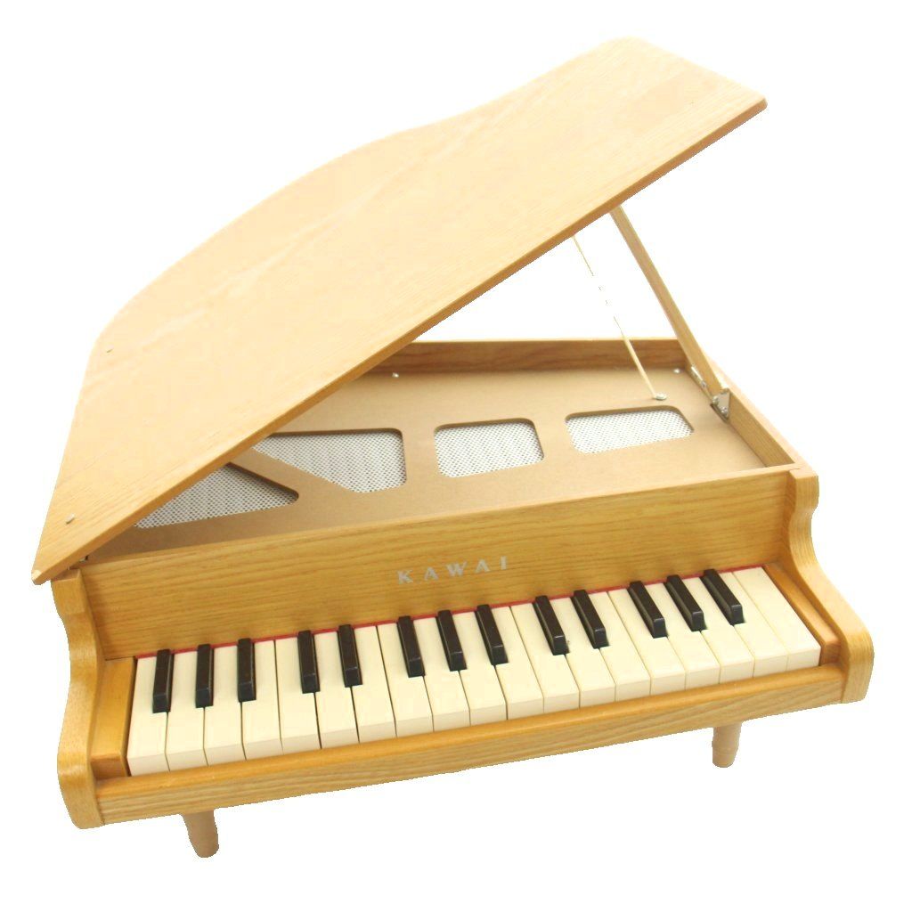 KAWAI 河合楽器製作所 GRAND PIANO グランドピアノ ミニピアノ 32鍵 木製 楽器 おもちゃ 玩具 /MW ■GY18