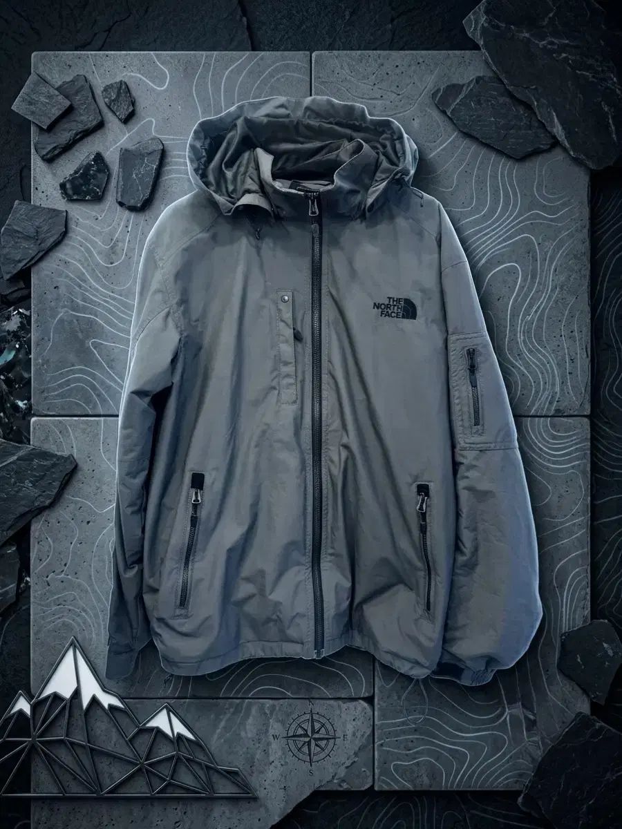 THE NORTH FACE ザノースフェイス ウィンドブレーカー アウター グレー 8,159円
