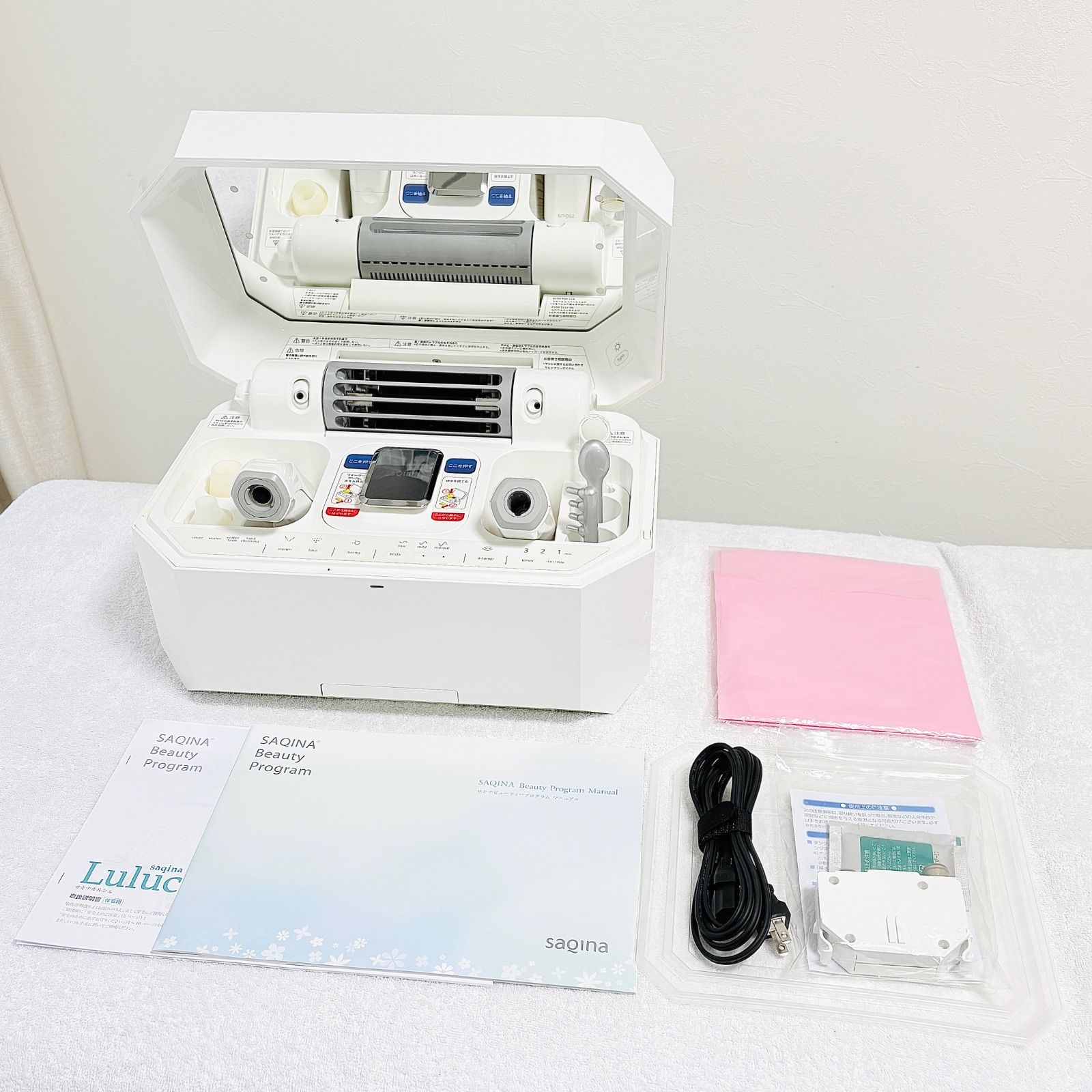 サキナ 美顔器 ルルシェ LED 予備カートリッジ付き フヨウサキナ