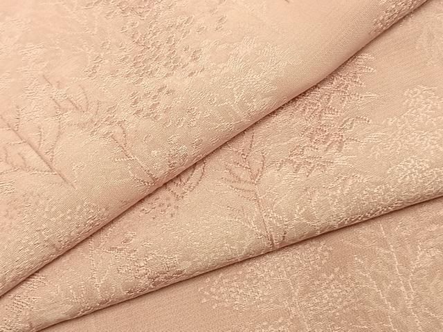 平和屋着物●上質な色無地　樹林地紋　虹色　正絹　逸品　未使用　AABK7865fy