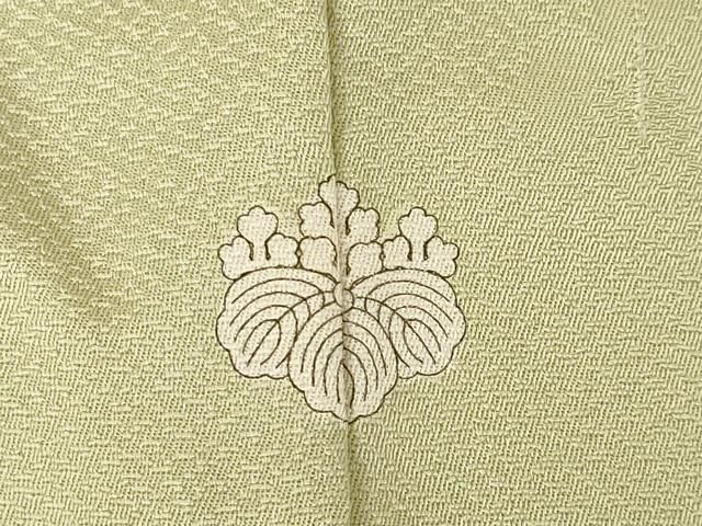 平和屋着物●上質な色無地 風景地紋 白橡色 正絹 逸品 AABL0923ck 平和屋着物●上質な色無地 風景地紋 白橡色 正絹 逸品 AABL0923ck