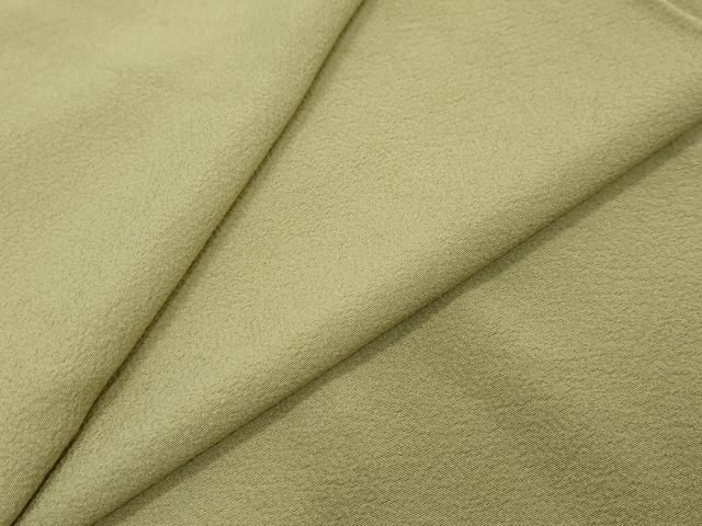 平和屋着物●上質な色無地　浅黄色　正絹　逸品　DABI2523ud