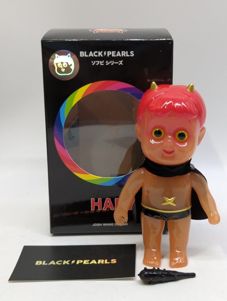 BLACK PEARLS Josh Wang HAPY クリアオレンジ成型/金/黒