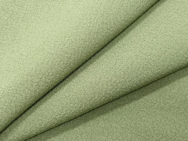 平和屋着物●上質な色無地　柳茶色　正絹　逸品　CABI1129gh