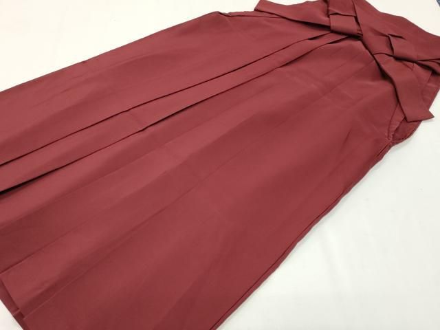 平和屋着物●女性　行灯袴　葡萄茶色　洗える着物　CABH9552ev