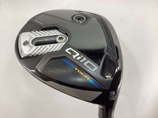 【中古】フェアウェイウッド テーラーメイド 【3W】Qi10 ツアー/ベンタスブラックベロコア5/X/15[7532]■杭全本店