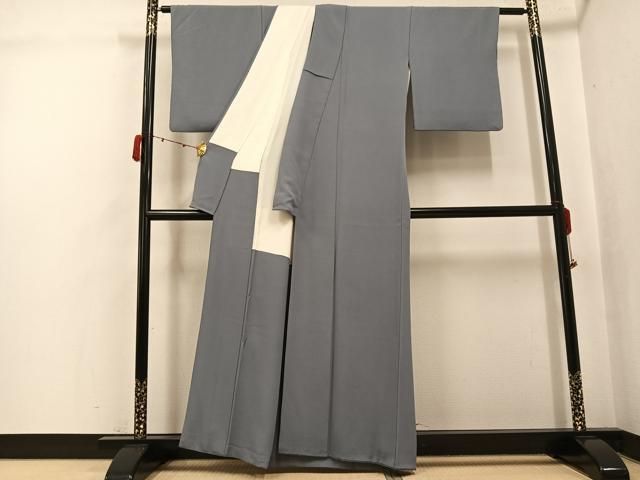 平和屋着物○上質な色無地 豆がら茶色 正絹 逸品 AABJ7182ph - メルカリ