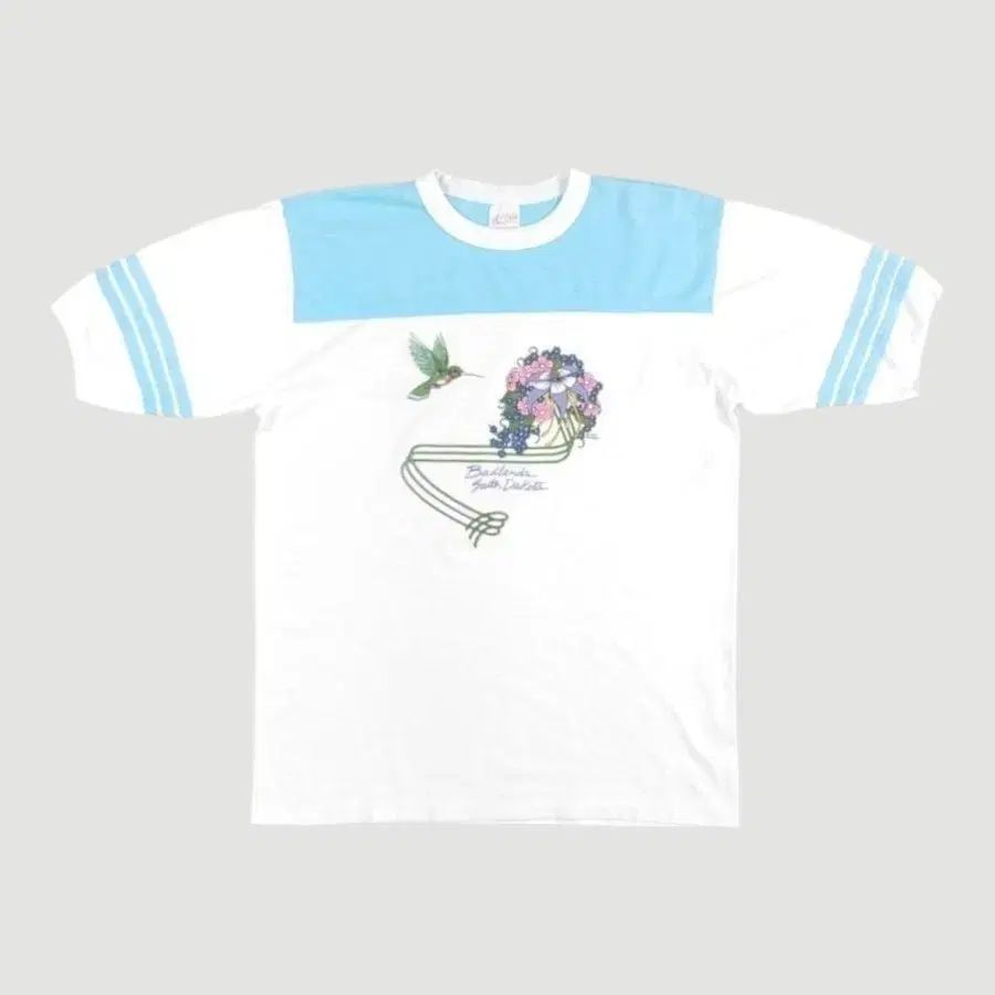 80年代 サウスダコタ 半袖 リンガーTシャツ XL