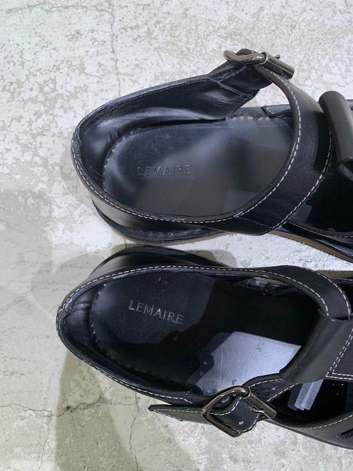 LEMAIRE 20SS グルカサンダル 40 ブラック - メルカリ