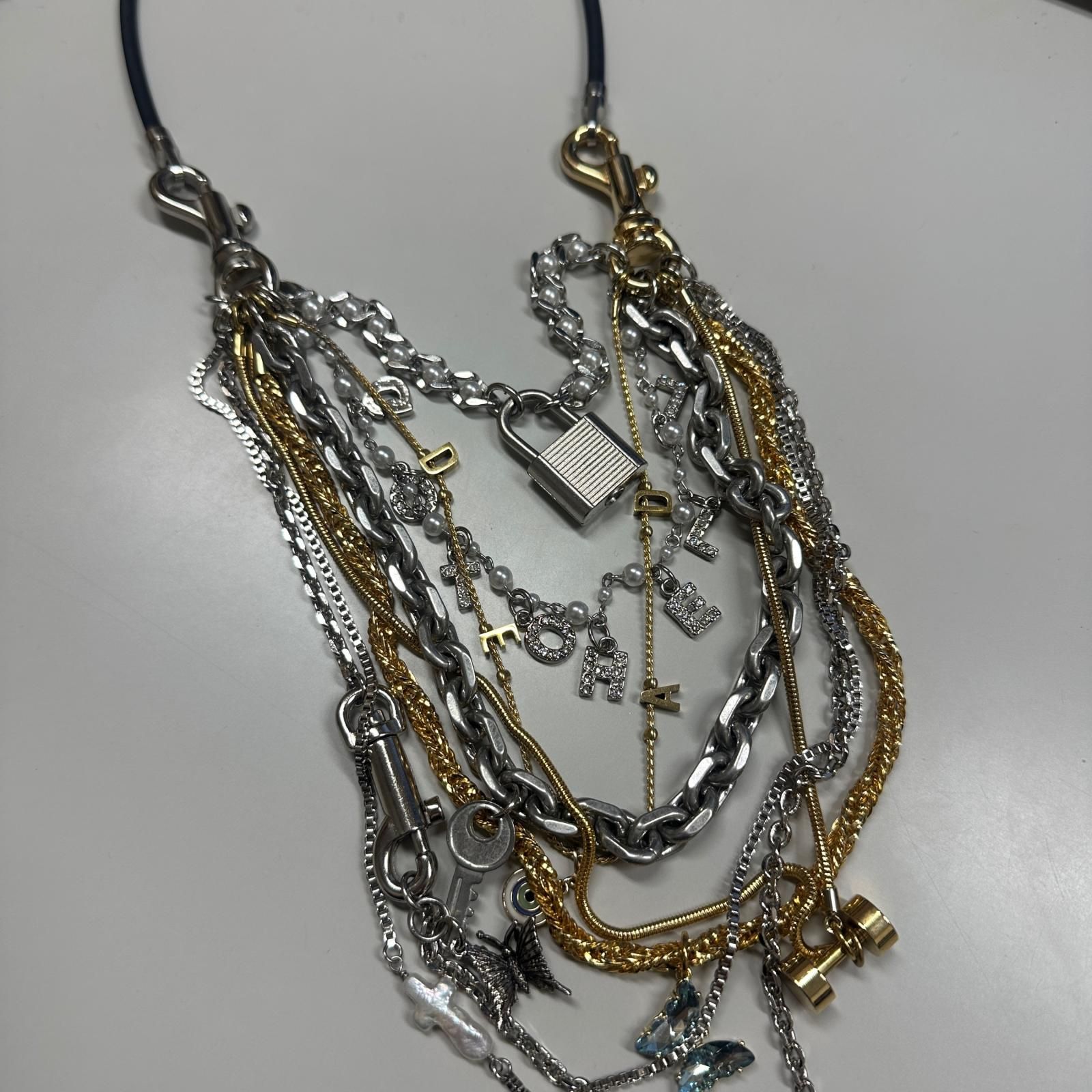 参考上代49500円 doublet × Colantotte 24AW MAGNETIC “GO TO HELL