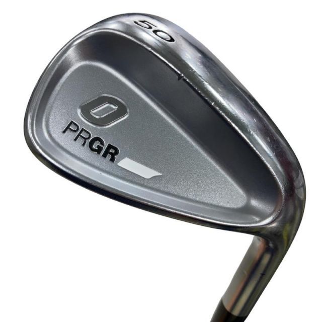 【中古】 プロギア PRGR 0 WEDGE(2024) 50° ウェッジ WG 純正特注シャフト (フレックスS) メンズ 男性用 右利き 右用 Cランク ゴルフクラブ