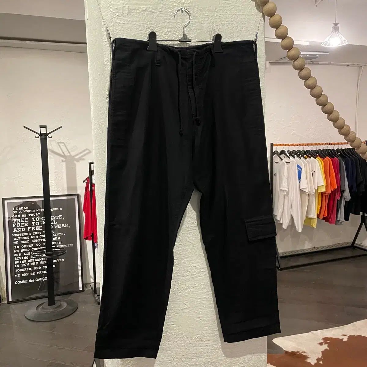 YOHJI YAMAMOTO ヨウジヤマモト プールオム オーバーサイズ カーゴパンツ