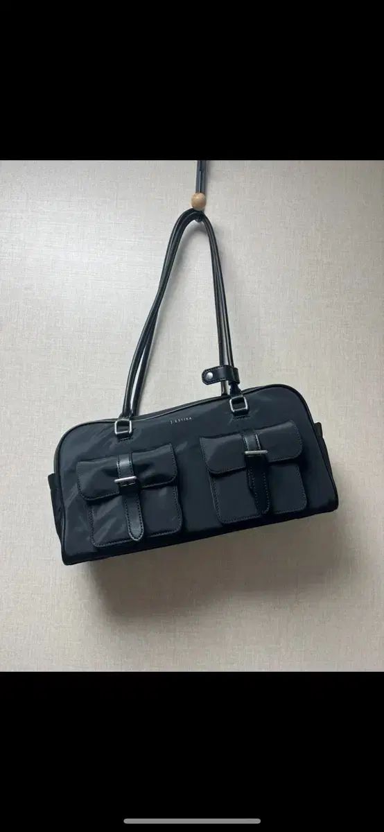 J.ESTINA ナイロン ショルダーバッグ