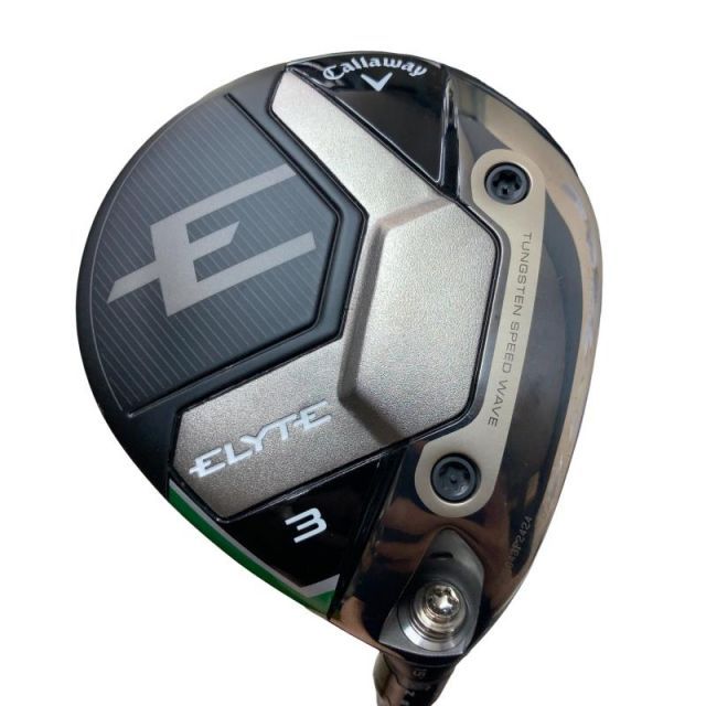 【中古】 キャロウェイ ELYTE 3W フェアウェイウッド FW VENTUS GREEN 50 for CW(ELYTE FW) (フレックスS) メンズ 男性用 右利き 右用 Bランク ゴルフクラブ