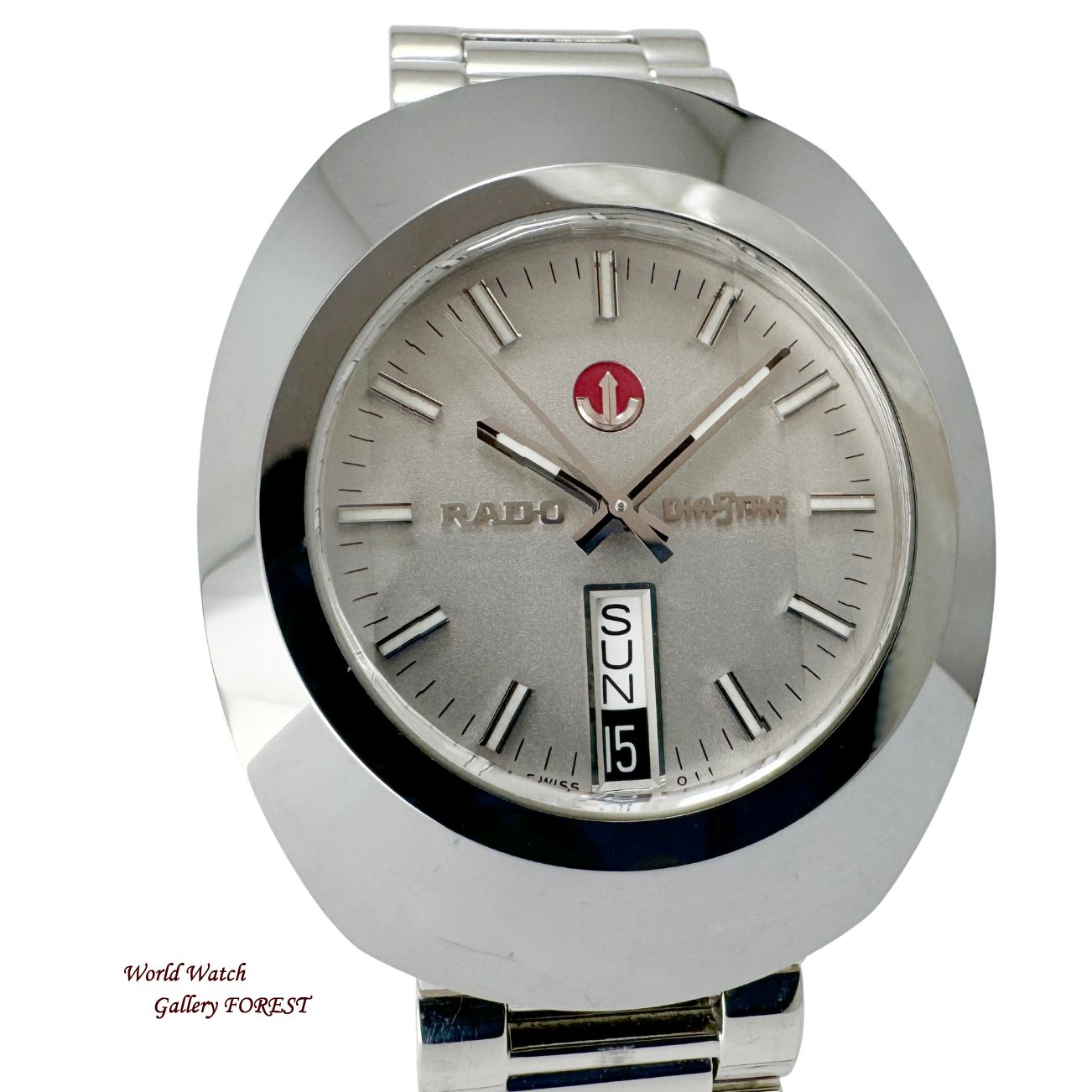 ラドー RADO☆ダイヤスター】636.0308.3 中古 メンズ腕時計 ステンレス
