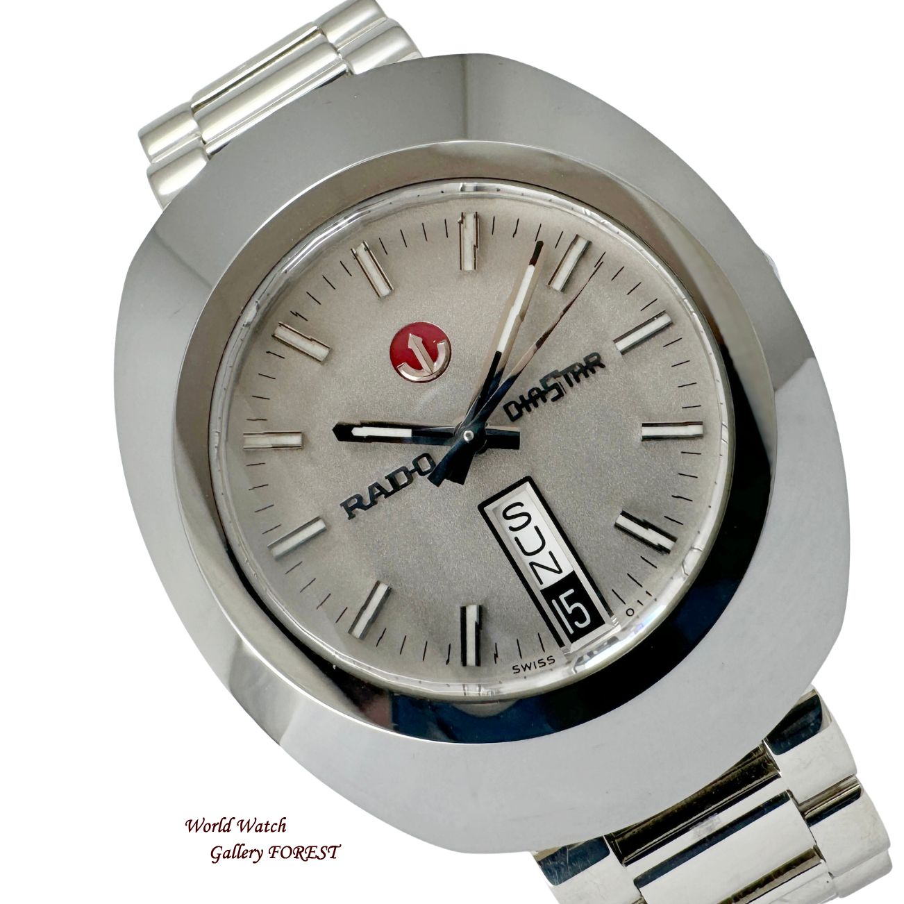 ラドー RADO☆ダイヤスター】636.0308.3 中古 メンズ腕時計 ステンレス