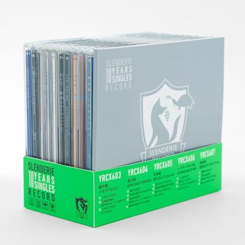 【CD】オムニバス / SLENDERIE RECORD 10YEARS 10SINGLES(初回生産限定盤) (YRCX-603)