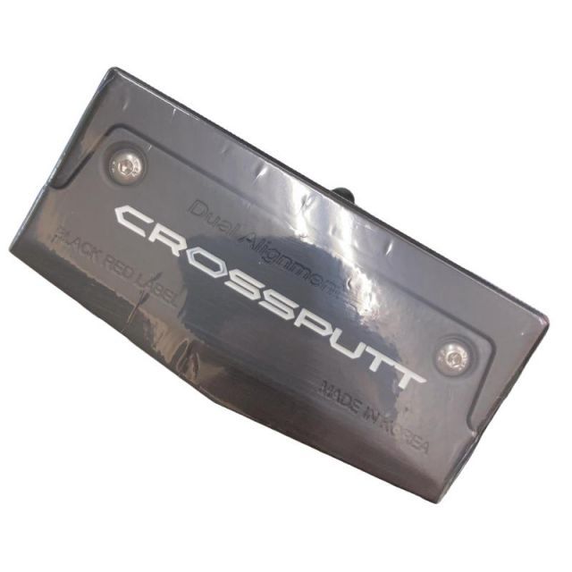 【中古】 CROSSPUTT CROSSPUTT RED BLACK LABEL(ブラック) 33インチ パター PT スチール (フレックスその他) メンズ 男性用 右利き 右用 Nランク ゴルフクラブ