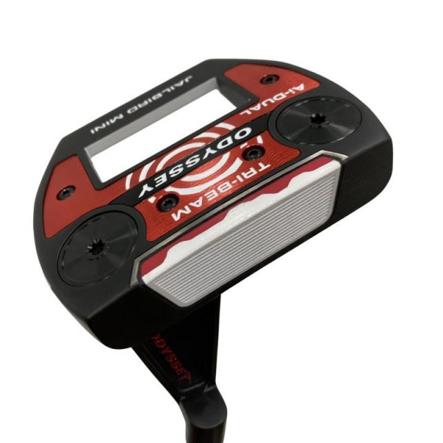 【中古】 オデッセイ Ai-DUAL TRI-BEAM JAILBIRD MINI CH 34インチ パター PT STROKE LAB 90 スチール (フレックスその他) メンズ 男性用 右利き 右用 Bランク ゴルフクラブ