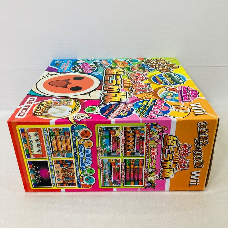 動作確認済み】【ソフト欠品】太鼓の達人Wii 超ごうか版