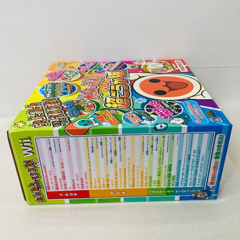 動作確認済み】【ソフト欠品】太鼓の達人Wii 超ごうか版