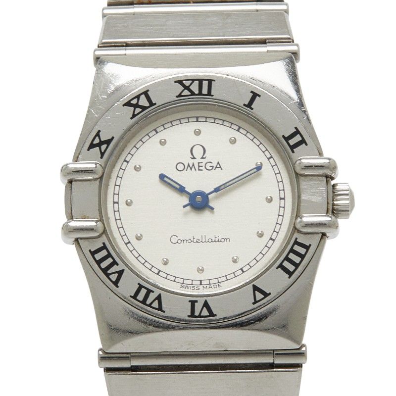 Omega Constellation Watch 1570.30 Silver Stainless Steel Ladies OMEGA [214-79854]