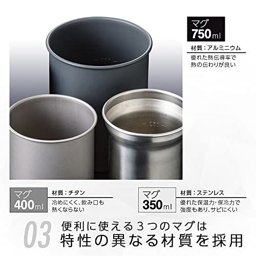 ソト(SOTO) クッカー マグ セット 軽量 コンパクト ソロ デュオ 登山