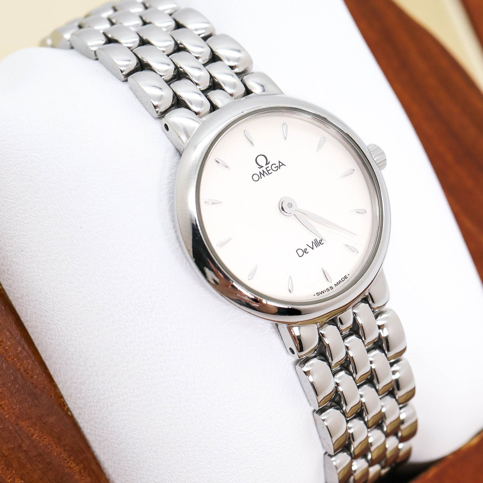 稼働 OMEGA DE VILLE 腕時計 シルバー 純正ブレス 3913 88000 - メルカリ